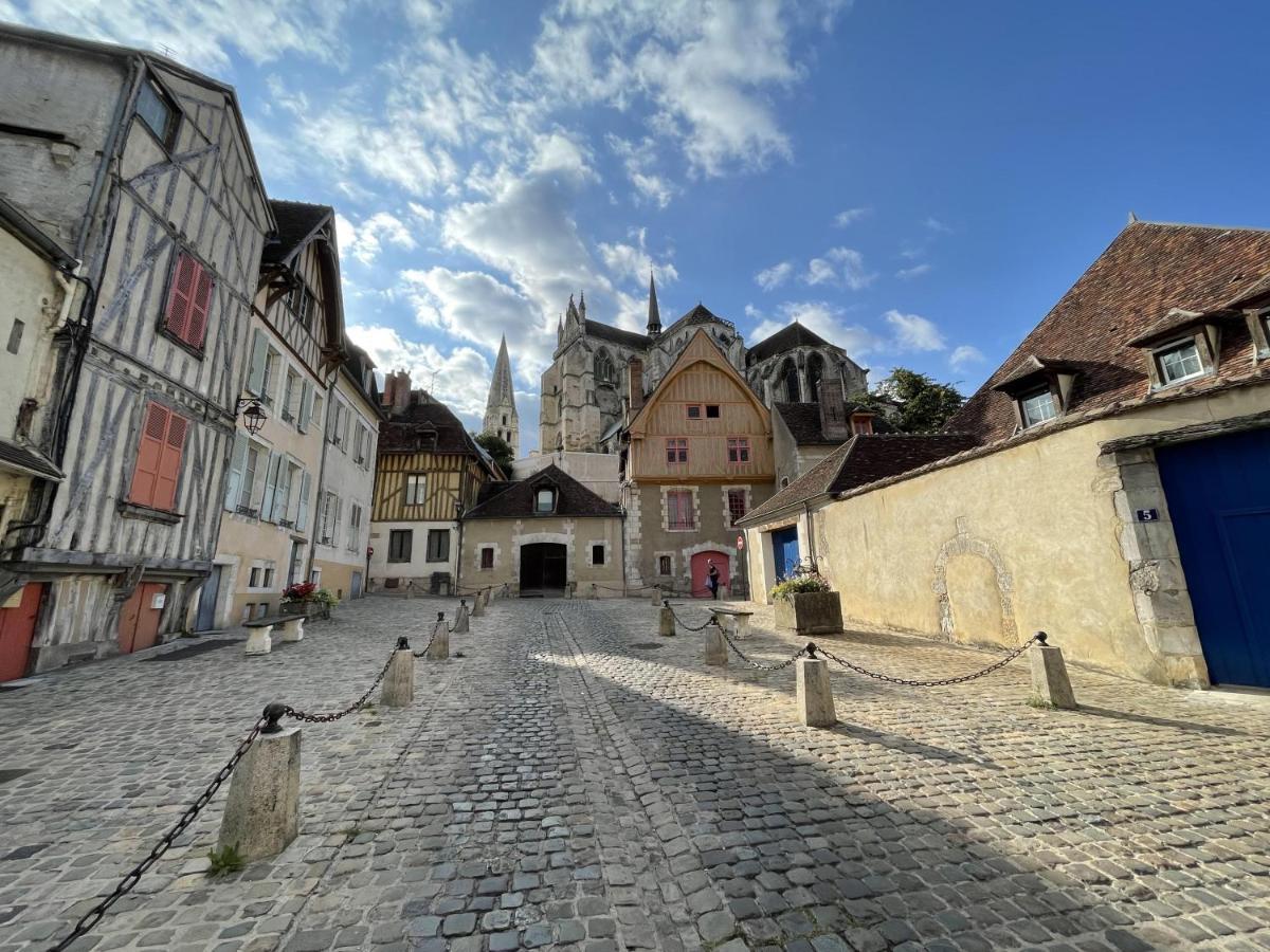 Le Pigeonnier Centre Historique Auxerre Lägenhet Exteriör bild